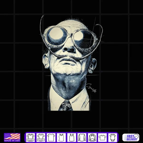 Surreal Art Glasses Portrait Shirt 4 Design Surreal Art Glasses Portrait Shirt