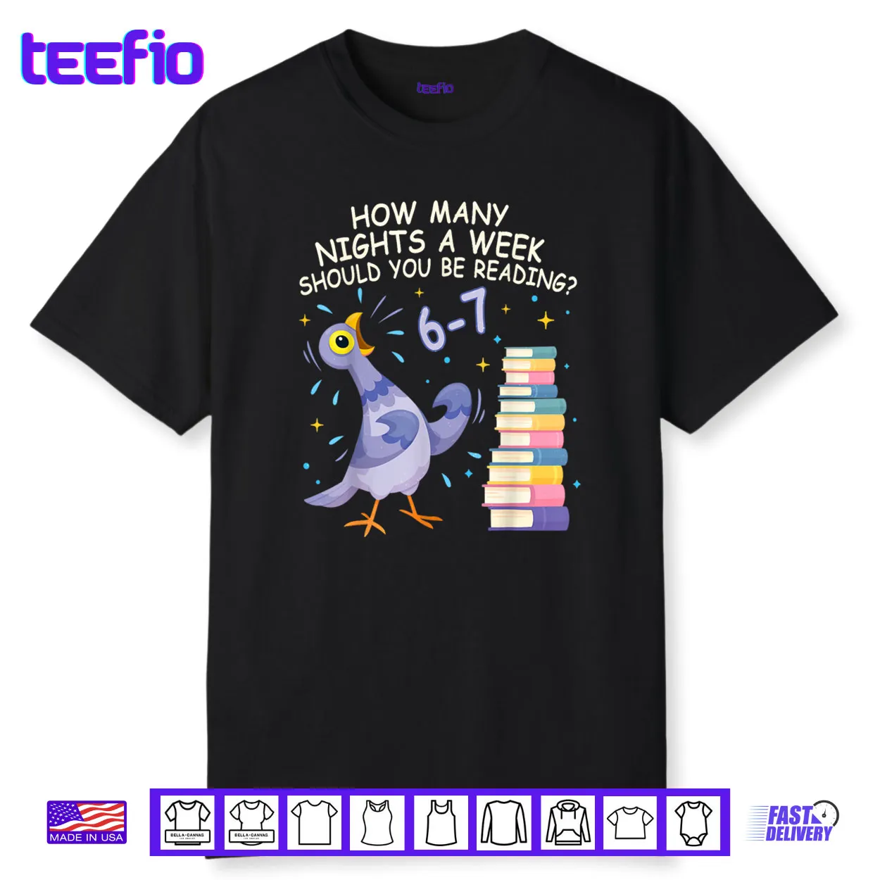 How Many Nights a Week Should You be Reading 6–7 Shirt How Many Nights a Week Should You be Reading 6–7 Shirt