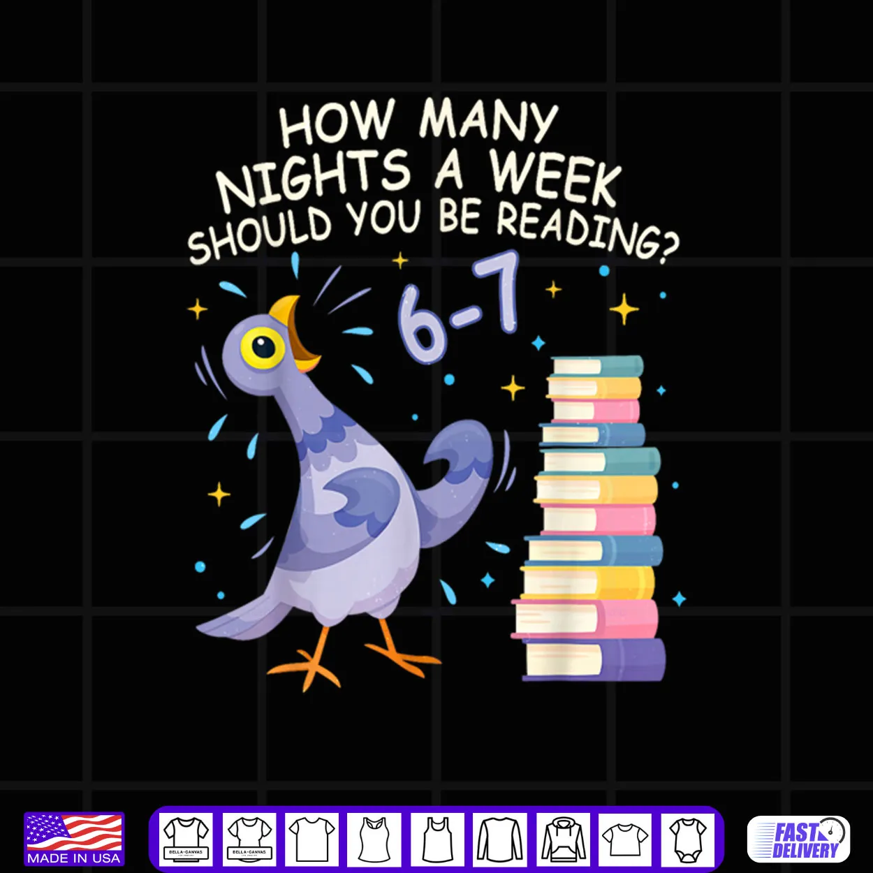How Many Nights a Week Should You be Reading 6–7 Shirt How Many Nights a Week Should You be Reading 6–7 Shirt
