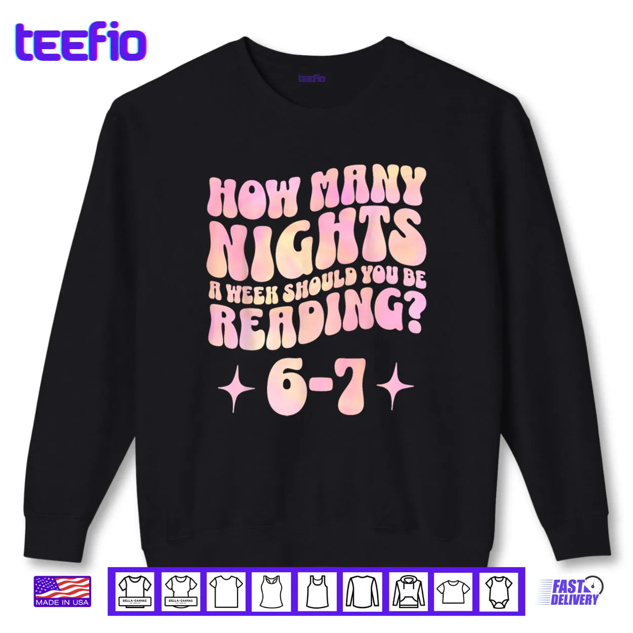 How Many Nights a Week Should You Read 6 7 Book Lover Shirt How Many Nights a Week Should You Read 6 7 Book Lover Shirt