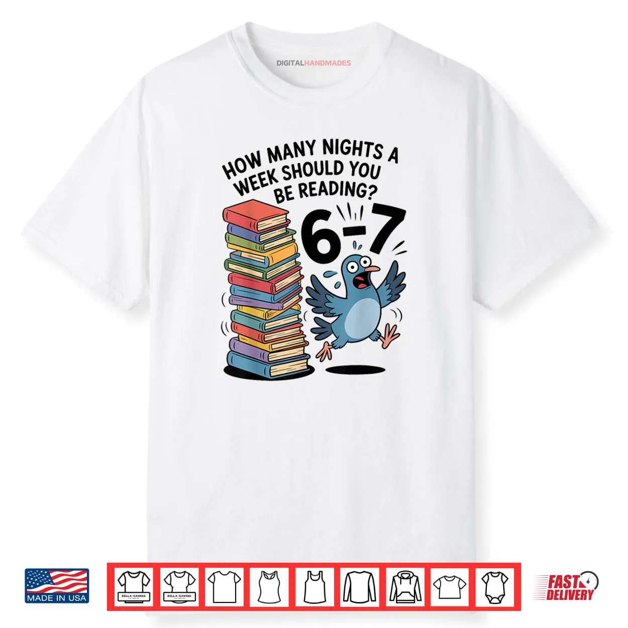 Teacher 67 How Many Nights A Week Should You Be Reading 6 7 Shirt Teacher 67 How Many Nights A Week Should You Be Reading 6 7 Shirt